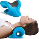 Anzorhal Neck Stretcher,Neck Cloud,Neck Support,Neck Cloud - Cervical Traction Device,Neck Hump Corrector,Neck Stretcher Posture Corrector - Blue