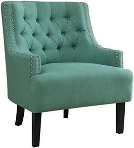 Homelegance Fabric Accent Chair, Teal