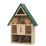 Pelle & Sol Eco-Friendly Bee House | Bug Hotel for Bees, Butterfly, Insect | Kid Friendly Weather Resistant Hanging Bee Hotel Bamboo Nesting Habitat | Bug House Garden Decor & Nature Gifts for Kids