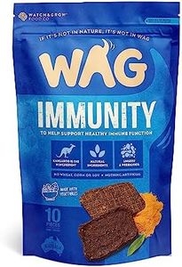 Wag Immunity Kangaroo Jerky Dog Treat, 10 Pieces, Support Healthy Immune Function, Natural Training Treat