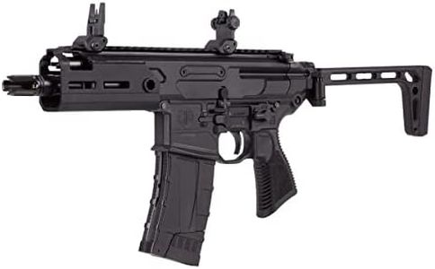 Sig Sauer Rattler 4.5mm CO2 Steel BB Gun, 30 rd Mag, Flip-up Sights, Semi-Auto & 3 rd Burst (AIR-Rattler-BB)