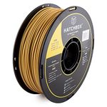 HATCHBOX ABS 3D Printer Filament, Dimensional Accuracy +/- 0.05 mm, 1 kg Spool, 3.00 mm, Gold