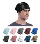 FREECULTR Cotton Unisex Printed Bamboo Bandana Anti Microbial Multipurpose Headband Cloth Face Mask For Dust And Sun Protection-Pack Of 11