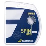 Babolat RPM Rough Spin Max Tennis String (130 / 16g, Black)