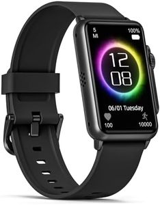 FITVII Health Fitness Tracker, 24/7 Blood Pressure Heart Rate Monitor, Smart Watch (Answer/Make Calls) with Blood Oxygen Sleep Tracking, Waterproof Step Calorie Activity Tracker for Women Men