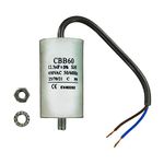 Paxanpax PLD044 Universal Capacitor 12.5uF, 12.5MFD, 450VAC, 18cm Cable