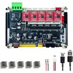 GRBL 1.1f 4-Axis CNC Controller Board ARM 32-bit, 5*A4988 Driver Modules, Optocoupler Isolation, External 500W Spindle, CNC Router Machine CNC Machine Control Board