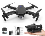 DNRA Drone-With-Camera-Flash-Lights-For-Adults-4k-1080P-HD-Drones-Toys-GPS-Auto-Return-One-Touch-Take-OFF-andd-Landing-pack-of-1