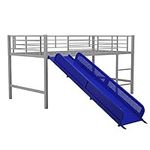 DHP Junior Twin Metal Loft Bed with