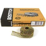 Bostitch CR4DGAL 1-1/2-Inch Smooth Shank 15 Coil Roofing Nails, 7,200-Quantity