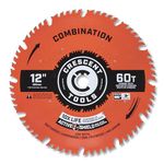 Crescent Circular Saw Blade 12'' X 60 Tooth Combination - CSBCM-1260