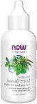 NOW Foods Solutions, Activated Nasal Mist, Soothes Nasal Passages with Erythritol and Sea Salt, 2-Ounce