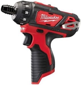 Milwaukee 4933441910 M12 BD-0 12 V Screwdriver Without Battery, Multi-Colour