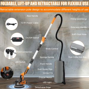 VELPAX 1250W Drywall Sander – Powerful Electric Wall Smoothing Tool