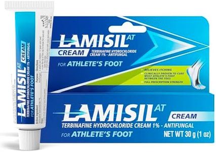 Lamisil 1% Cream, Athlete’s Foot Cream, Relieves, Treats & Prevents Recurrence, Athlete’s Foot Medicine, Antifungal Cream 1 oz (30 g)