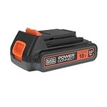 BLACK+DECKER 18 V 2.0AH Lithium Ion Battery Convenient Compact and Versatile Compatible with all 18 V BLACK+DECKER Products BL2018-XJ