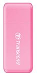 Transcend USB 3.0 SDHC/SDXC/microSDHC/SDXC Card Reader, TS-RDF5R (Pink)