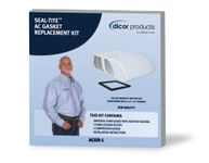 Dicor ACGR-1 Seal-tite Universal AC Gasket Replacement - Easy-to-Install Solution for RV AC Units