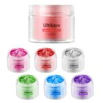 Temporary Hair Colour Cream, Ultikare Hair Colour Wax Temporary Hair Colour Set Instant DIY Cosplay for Carnival Christmas Halloween Parties for Men and Women 6 Colours