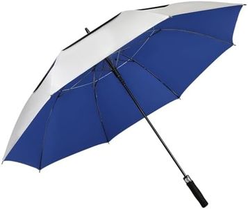 NINEMAX Golf Umbrella 68/62/ Inch UV Protection Large Umbrellas Windproof Double Canopy, Automatic Open Umbrellas