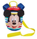 Mickey Mouse Backpack with Reins Girls Boys Disney Detachable Safety Harness Nursery Bag