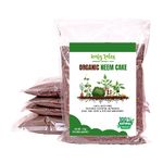 Leafy Tales Neem Cake Powder Organic Fertilizer and Pest Repellent for Plants | 5 kg