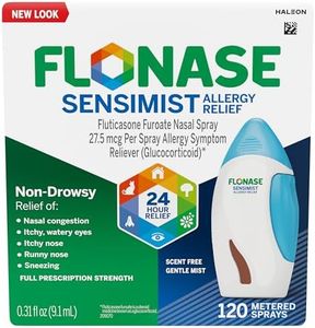 Flonase Sensimist Allergy Relief Nasal Spray for Non-Drowsy, 24-Hour Multi-Symptom Allergy Relief – 120 Sprays