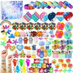 MOTYYA 120 Pcs Party Favors for Kids 6-8-10-12, Birthday Gift for Kids, Goodie Bags Treasure Box Toys For Classroom Rewards, Kids' Party Supplies For Pinata Stuffers, Carnival Prizes