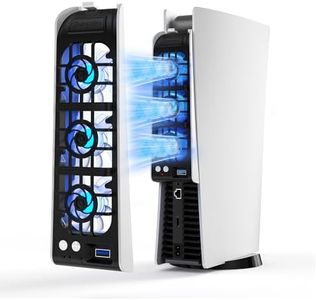 NEWDERY Cooling Fan for PS5, Upgraded 9-Blades
