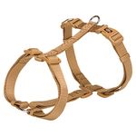 Trixie Premium H-Harness for Dogs (L-XL, Caramel)