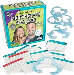 Mouthguard Challenge Extreme Edition - Family Party Game with 1100 Challenges and 6 Soft Mouthguards