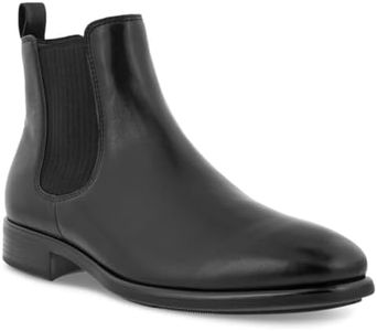 ECCO Men's Citytray Chelsea Boot, Black, 10-10.5