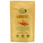 Organic Ginger Tea Bags (50 Teabag Pack) By The Natural Health Market • Soil Association Organic • Plastic Free