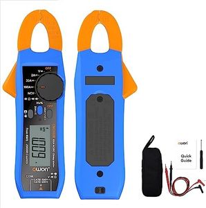 OWON CM2100B Bluetooth Mini Digital Clamp Meter 100A AC DC Current Voltage True RMS Pliers Ammeter Resistance, Capacitance, Diode Tester Multimeter