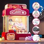 Skirfy Claw Machine for Kids Adults with Sound Light, Vending Machine Candy Grabber Prize Dispenser Toys, Unicorns Claw Machine Toys Electric Arcade Claw Game Volume Control,Birthday Girls Gift