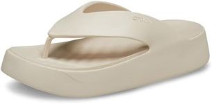 Crocs Women's Getaway Platform Flip, Stucco, US 7