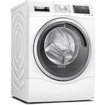 Bosch Home & Kitchen Appliances Bosch Series 8 WDU8H541GB Washer Dryer with 10kg Washing and 6kg Drying Capacity, 1400rpm Spin Speed, Iron Assist, Wash & Dry 60, Freestanding, White