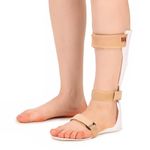 Medilink AFO Brace -Ankle Foot Orthosis support - foot drop splint- Drop Foot Postural Correction Brace- long foot plate (Right -Small)