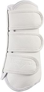 LeMieux Schooling Support Horse Boots - Protective Gear and Training Equipment - Equine Boots, Wraps & Accessories (White/Large)