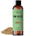 Hemp Seed Oil - 100% Pure Extract Cold Pressed Hemp Seeds Oil - Carrier Oil - Moisturizing Hemp Oil - Hemp Oil For Skin Care, Facial Oil, and Hair Care Oil - Hemp Seed Oil for Dogs - 100mL