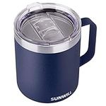SUNWILL 14 oz Coffee Mug, Vacuum In