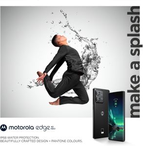 Motorola Moto Edge 40 Neo Smartphone, 12GB RAM 256GB, Black