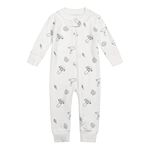 Owlivia Organic Cotton Baby Boy Girl Zip up Sleep N Play, Footless, Long Sleeve(6-12 Months, Mushroom)