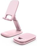 Lamicall Foldable Phone Stand for Desk - Height Adjustable Cell Phone Holder Portable Cellphone Cradle Desktop Dock for iPhone 16 15 Pro Max 14, 13 12 Mini 11 XR X 8 7 6 Plus, 4-8 Smartphone & Tablet