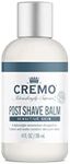 Cremo Sensitive Post Shave Balm, Soothes, And Protects Skin From Shaving Irritation, Dryness and Razor Burn, 4 Fluid Ounces