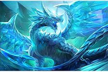 5D Diamond Painting Kits, Ice Drago