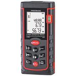 FREEMANS PRO-L40 Professional Laser Distance Meter 40m with Area, Volume, Pythagorean Measurement and Self-Calibration Function, Carry Bag and Batteries Included, Best Suitable for Indoor Measurements