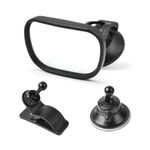 Kewucn Baby Car Mirror, Shatterproof Automotive Interior Rearview Baby Observation Mirror, Adjustable Child Safety Seat Rear View Mirror, Universal Accessories for Most Cars