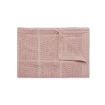 MORI Baby Premium Breathable Bamboo-Cotton Blanket in Blush – Ideal for Swaddling Newborn Boys and Girls – Perfect for Year-Round Comfort – 70 x 100 cm