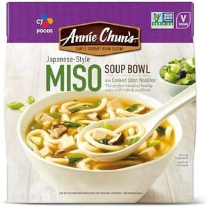 Annie Chun's Soup Bowl, Japanese Style Miso, Non GMO, Vegan, 5.9 Oz (Pack of 6)